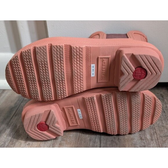 Hunter Original Chelsea Rain Boot Women's Size 5 Red Flurry - Picture 4 of 4